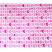 100% bavlněné plátno šíře 160cm růžoví motýlci
